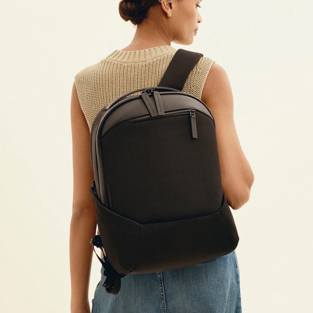 Troubadour London Apex Compact Backpack - Black